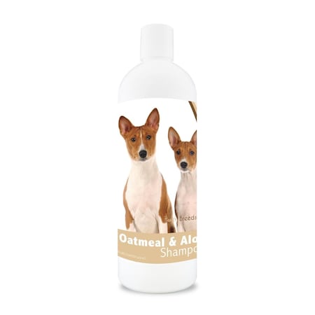 Healthy Breeds 16 oz Basenji Oatmeal Shampoo with Aloe 840235103509